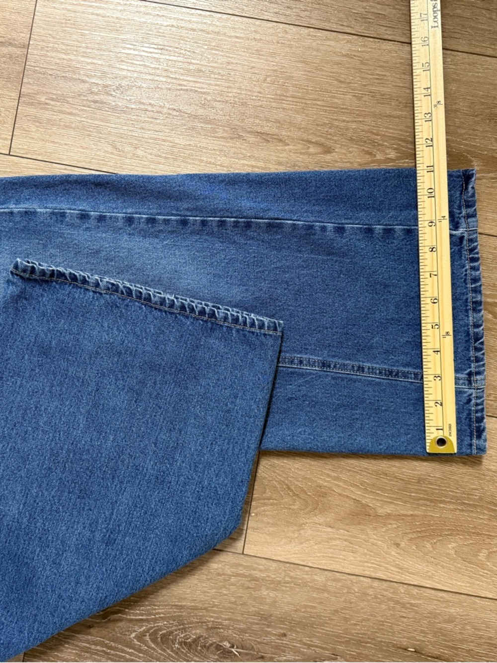 Habitual Denim Barrel Wide Leg High-Rise Jeans - Blue - Picture 11 of 14